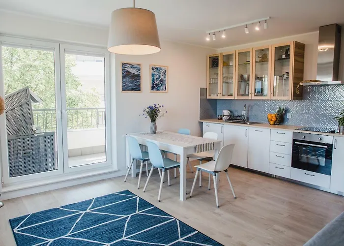 Aqua Lägenhet Ustronie Morskie